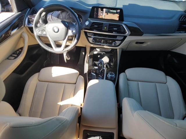 5UXTY3C09M9E25044 - 2021 BMW X3 SDRIVE30I BLACK photo 8