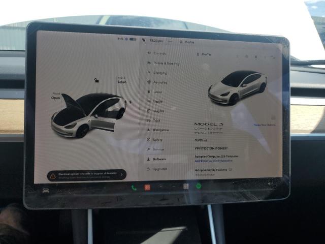 5YJ3E1EB4JF094837 - 2018 TESLA MODEL 3 白色 照片 9