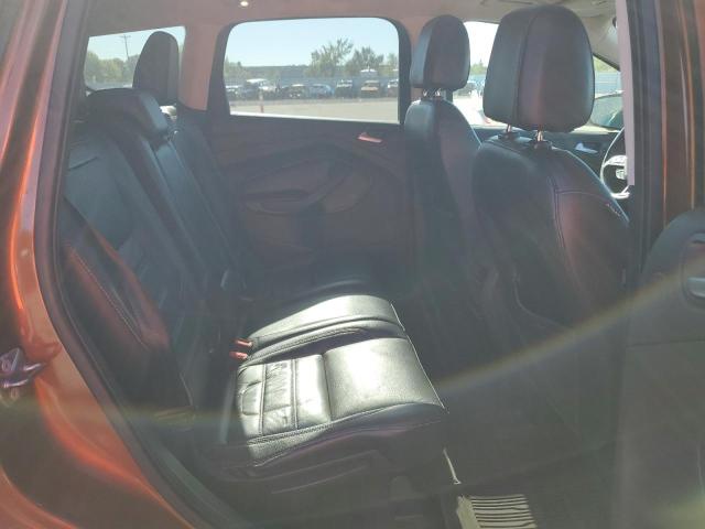 1FMCU9J94HUE06639 - 2017 FORD ESCAPE TITANIUM ORANGE photo 10