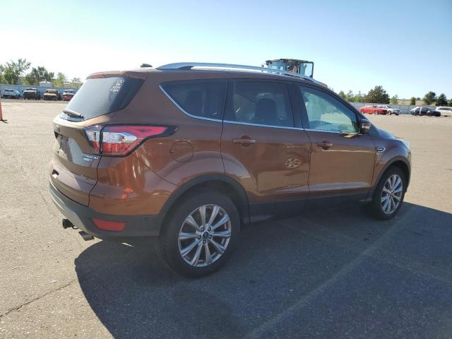 1FMCU9J94HUE06639 - 2017 FORD ESCAPE TITANIUM ORANGE photo 3