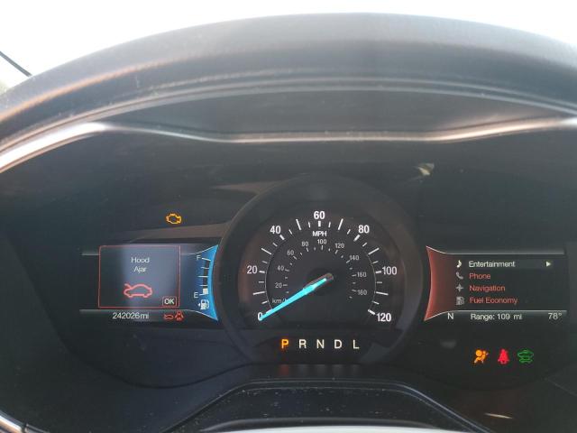 3FA6P0RUXKR273385 - 2019 FORD FUSION TITANIUM WHITE photo 9