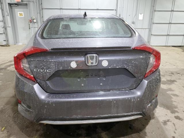 2HGFC1F79LH681062 - 2020 HONDA CIVIC EXL ნაცრისფერი ფოტო 6