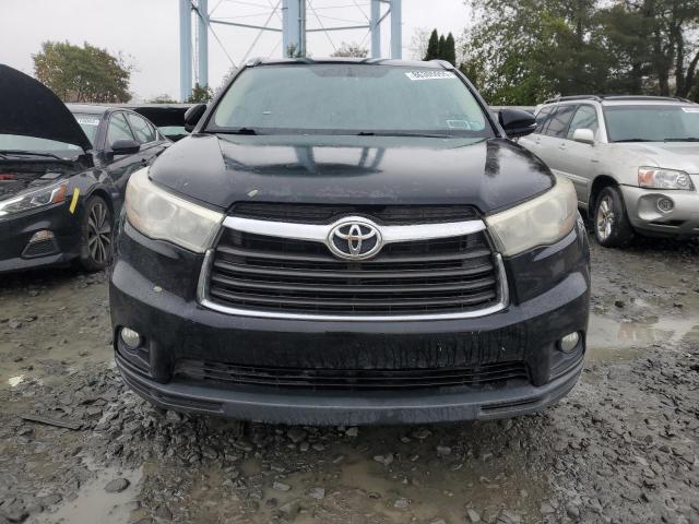 5TDJKRFH7GS249130 - 2016 TOYOTA HIGHLANDER XLE BLACK photo 5