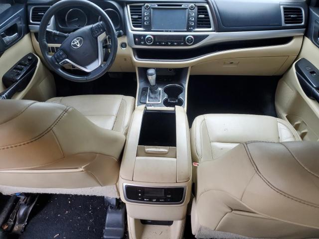 5TDJKRFH7GS249130 - 2016 TOYOTA HIGHLANDER XLE BLACK photo 8