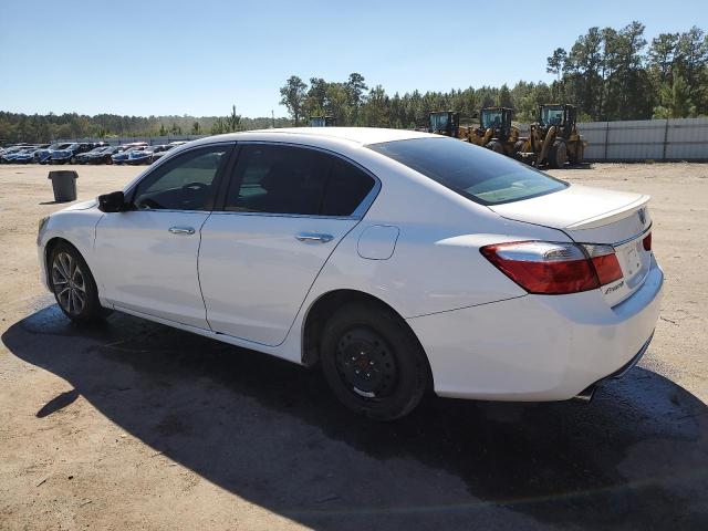 1HGCR2F58EA173575 - 2014 HONDA ACCORD SPORT WHITE photo 2