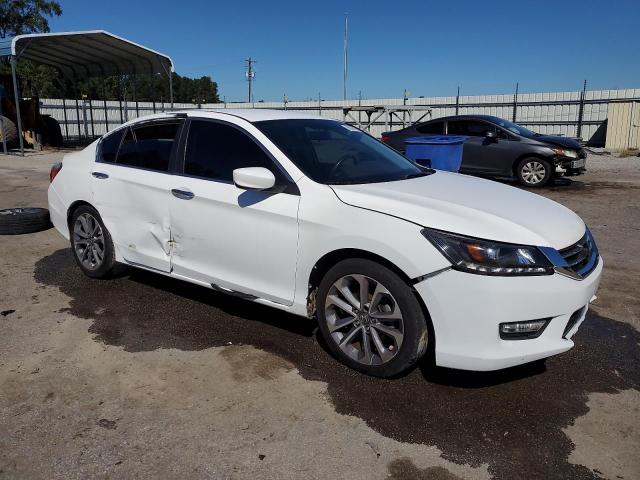 1HGCR2F58EA173575 - 2014 HONDA ACCORD SPORT WHITE photo 4