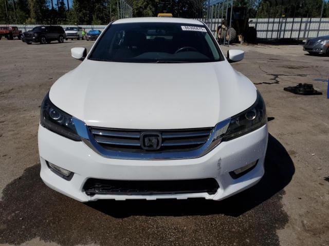 1HGCR2F58EA173575 - 2014 HONDA ACCORD SPORT WHITE photo 5