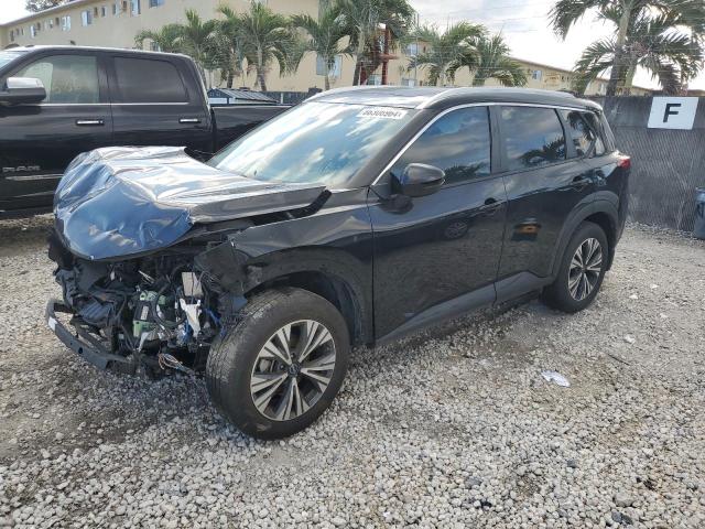 5N1BT3BA8NC710577 - 2022 NISSAN ROGUE SV BLACK photo 1