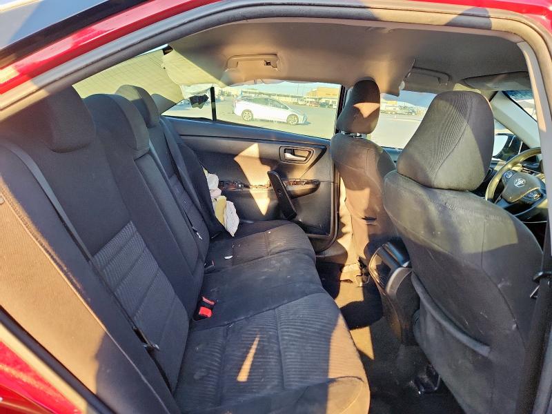 4T1BF1FK6HU616503 - 2017 TOYOTA CAMRY LE RED photo 10