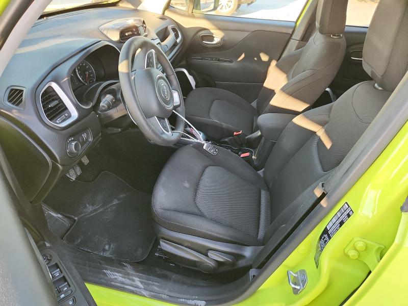 ZACCJBAB6JPH35325 - 2018 JEEP RENEGADE SPORT Zielony zdjęcie 7
