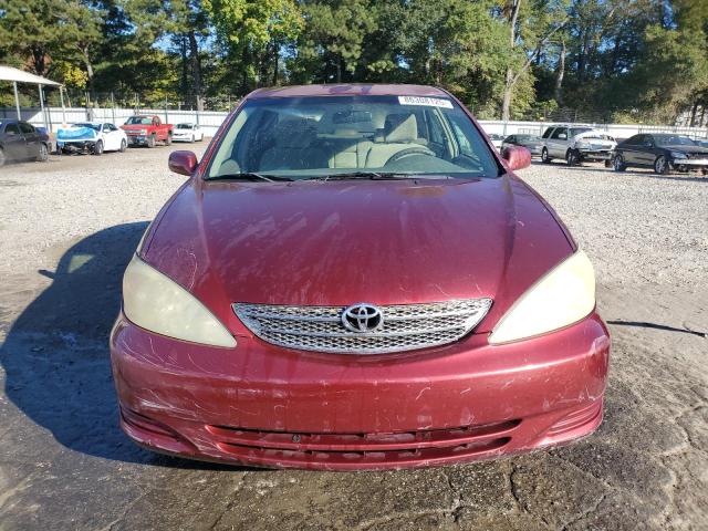 4T1BF32KX3U036083 - 2003 TOYOTA CAMRY LE BURGUNDY photo 5