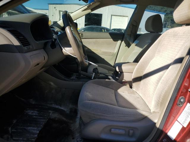 4T1BF32KX3U036083 - 2003 TOYOTA CAMRY LE BURGUNDY photo 7