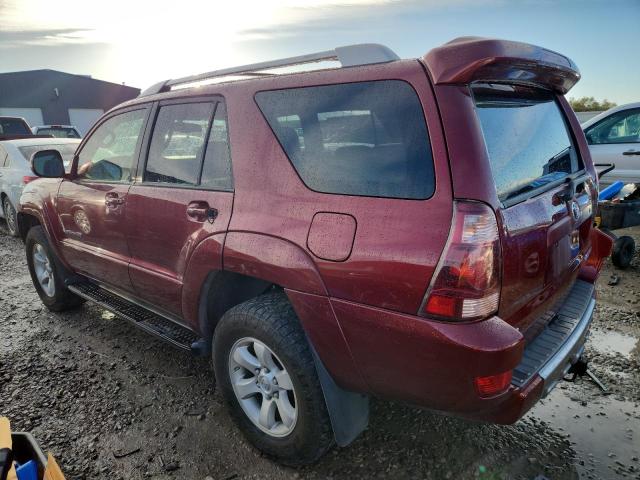 JTEBU14R458049587 - 2005 TOYOTA 4RUNNER SR5 BURGUNDY photo 2