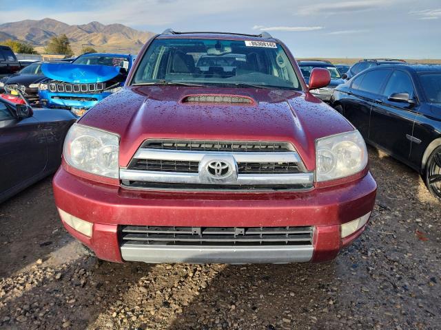 JTEBU14R458049587 - 2005 TOYOTA 4RUNNER SR5 BURGUNDY photo 5