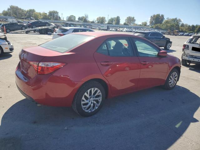 2T1BURHE4KC166984 - 2019 TOYOTA COROLLA L წითელი ფოტო 3