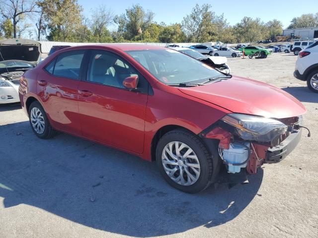 2T1BURHE4KC166984 - 2019 TOYOTA COROLLA L წითელი ფოტო 4