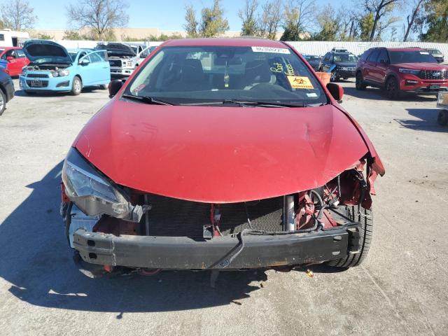 2T1BURHE4KC166984 - 2019 TOYOTA COROLLA L წითელი ფოტო 5