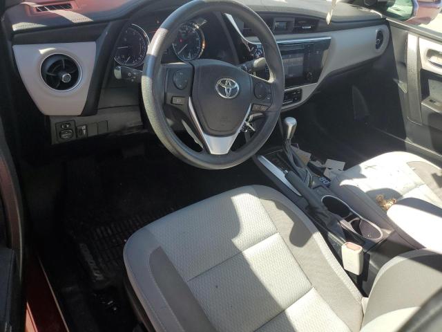 2T1BURHE4KC166984 - 2019 TOYOTA COROLLA L წითელი ფოტო 8