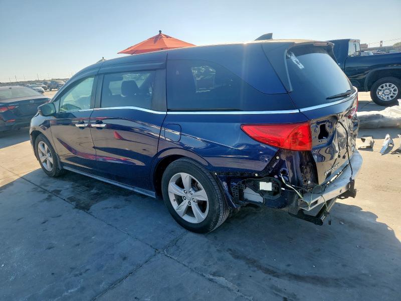 5FNRL6H75KB136180 - 2019 HOND ODYSSEY EXL Синій фото 2