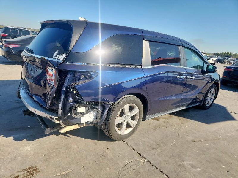 5FNRL6H75KB136180 - 2019 HOND ODYSSEY EXL Синій фото 3