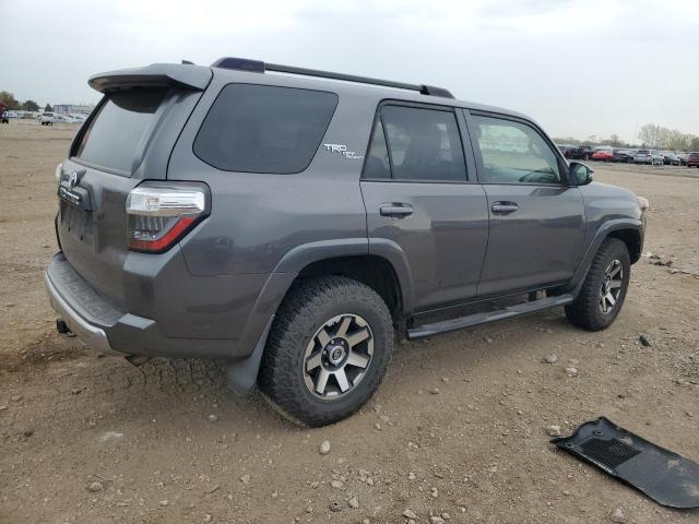 JTEBU5JR4K5646599 - 2019 TOYOTA 4RUNNER SR5/SR5 PREMIUM Szary zdjęcie 3