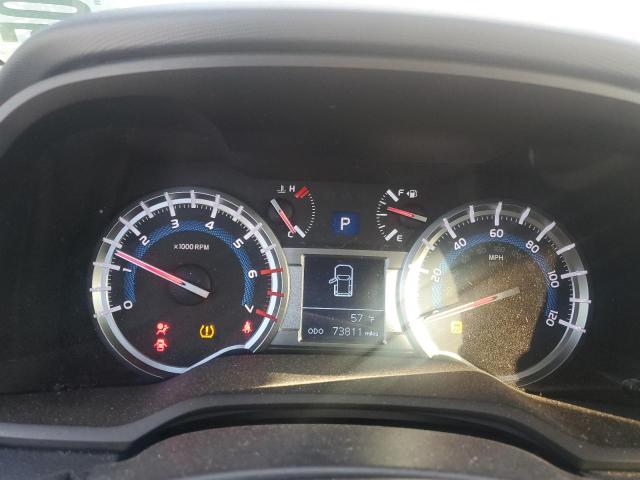 JTEBU5JR4K5646599 - 2019 TOYOTA 4RUNNER SR5/SR5 PREMIUM Szary zdjęcie 9