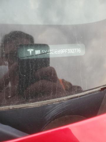 5YJ3E1EB9PF392776 - 2023 TESLA MODEL 3 红色 照片 12