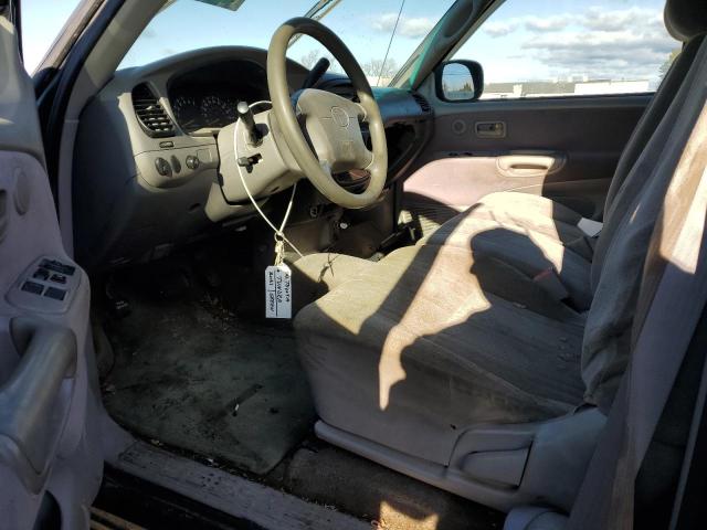 5TBRT3419YS120268 - 2000 TOYOTA TUNDRA ACCESS CAB მწვანე ფოტო 7