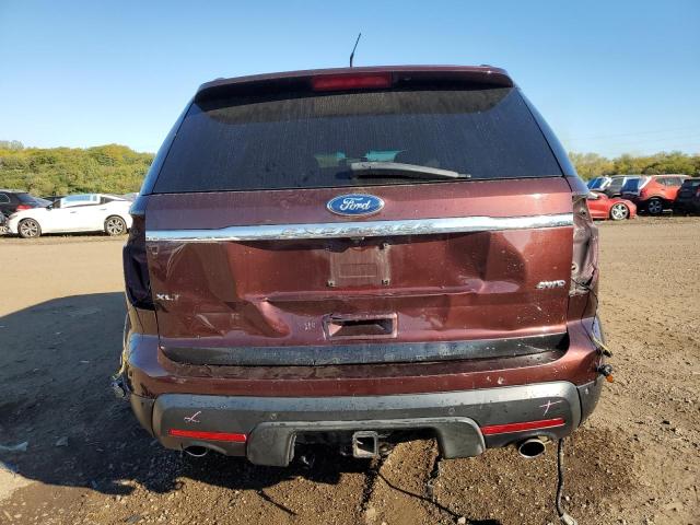 1FMHK8D87CGA93344 - 2012 FORD EXPLORER XLT ყავისფერი ფოტო 6