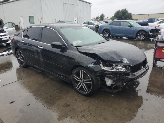 1HGCR2F50HA276493 - 2017 HONDA ACCORD SPORT Қара фото 4