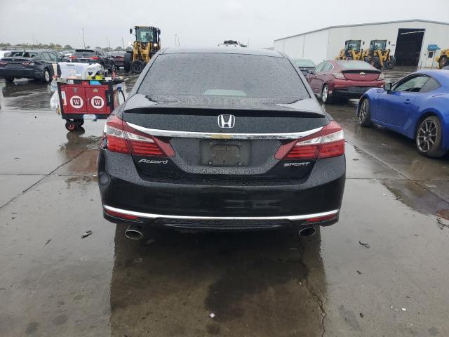 1HGCR2F50HA276493 - 2017 HONDA ACCORD SPORT Қара фото 6