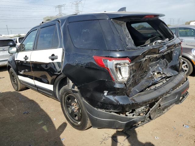 1FM5K8AR6JGB91861 - 2018 FORD EXPLORER POLICE INTERCEPTOR Қара фото 2
