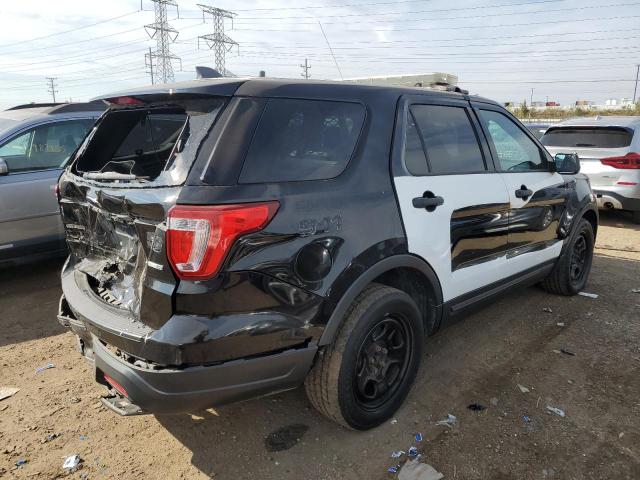 1FM5K8AR6JGB91861 - 2018 FORD EXPLORER POLICE INTERCEPTOR Қара фото 3