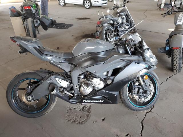 JKBZXJH18KA000742 - 2019 KAWASAKI ZX6R K GRAY photo 1