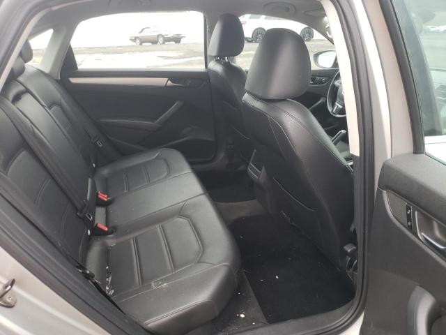 1VWBP7A37CC009557 - 2012 VOLKSWAGEN PASSAT SE Մոխրագույն լուսանկար 10