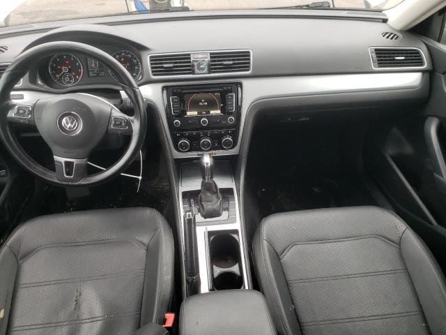 1VWBP7A37CC009557 - 2012 VOLKSWAGEN PASSAT SE Մոխրագույն լուսանկար 8