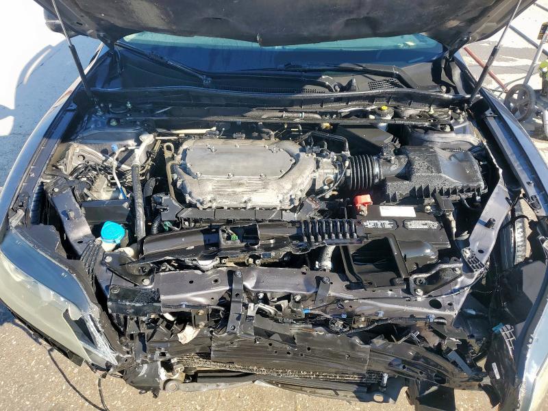 1HGCT2B8XFA001583 - 2015 HONDA ACCORD EXL GRAY photo 11