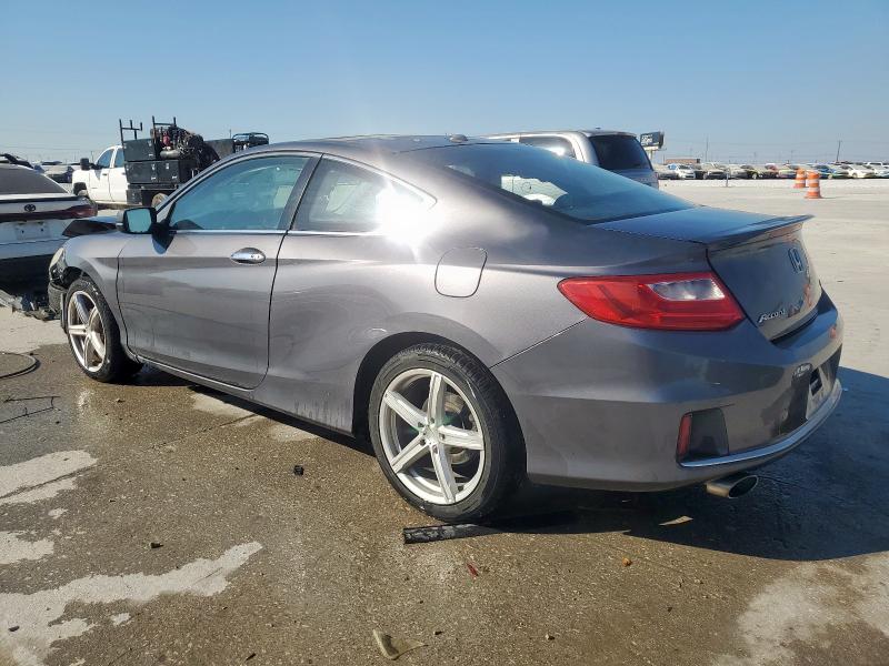 1HGCT2B8XFA001583 - 2015 HONDA ACCORD EXL GRAY photo 2