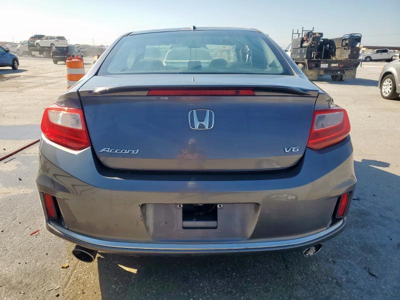 1HGCT2B8XFA001583 - 2015 HONDA ACCORD EXL GRAY photo 6