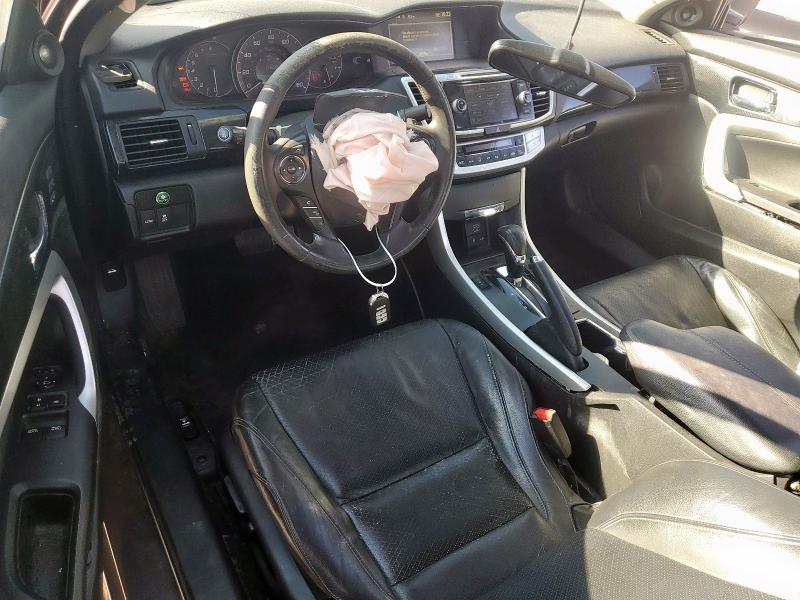 1HGCT2B8XFA001583 - 2015 HONDA ACCORD EXL GRAY photo 8