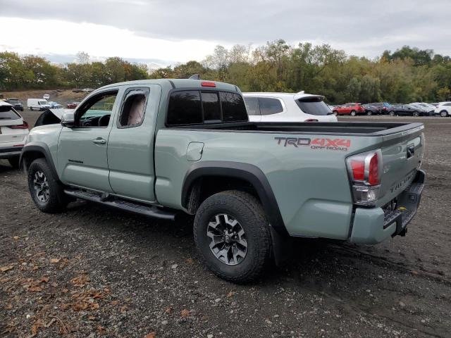 3TYSZ5AN6NT076787 - 2022 TOYOTA TACOMA ACCESS CAB GRAY photo 2