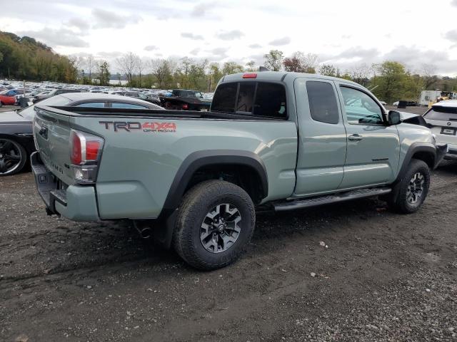 3TYSZ5AN6NT076787 - 2022 TOYOTA TACOMA ACCESS CAB GRAY photo 3