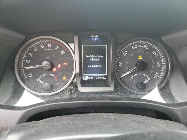 3TYSZ5AN6NT076787 - 2022 TOYOTA TACOMA ACCESS CAB GRAY photo 9