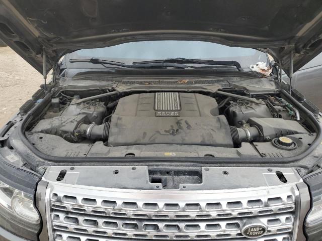 SALGS2VF1EA126475 - 2014 LAND ROVER RANGE ROVE HSE GRAY photo 12
