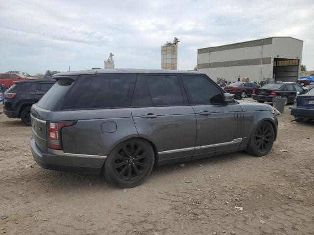 SALGS2VF1EA126475 - 2014 LAND ROVER RANGE ROVE HSE GRAY photo 3