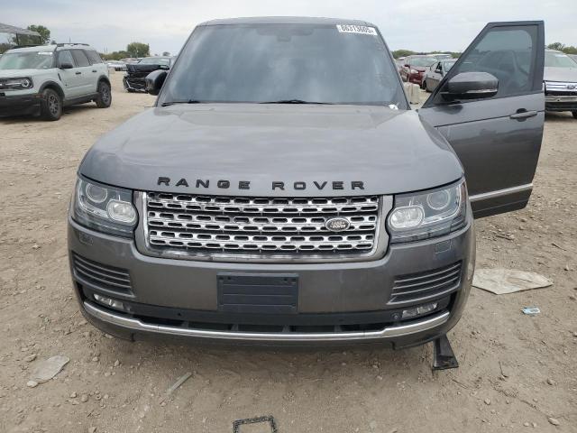 SALGS2VF1EA126475 - 2014 LAND ROVER RANGE ROVE HSE GRAY photo 5