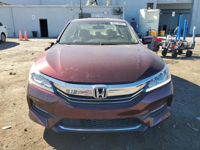 1HGCR2F73GA161872 - 2016 HONDA ACCORD EX BURGUNDY photo 5