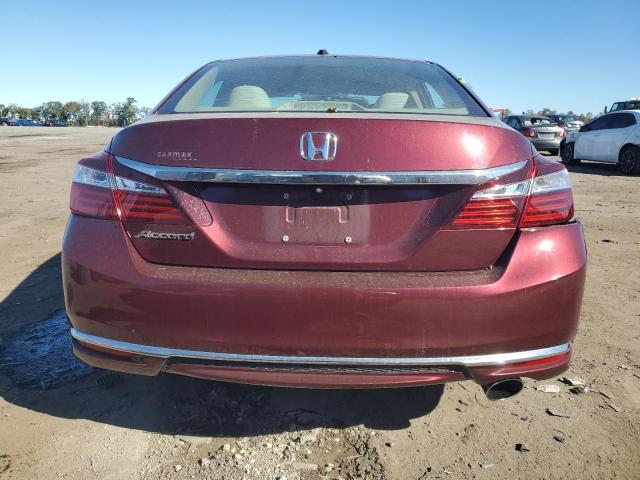 1HGCR2F73GA161872 - 2016 HONDA ACCORD EX BURGUNDY photo 6