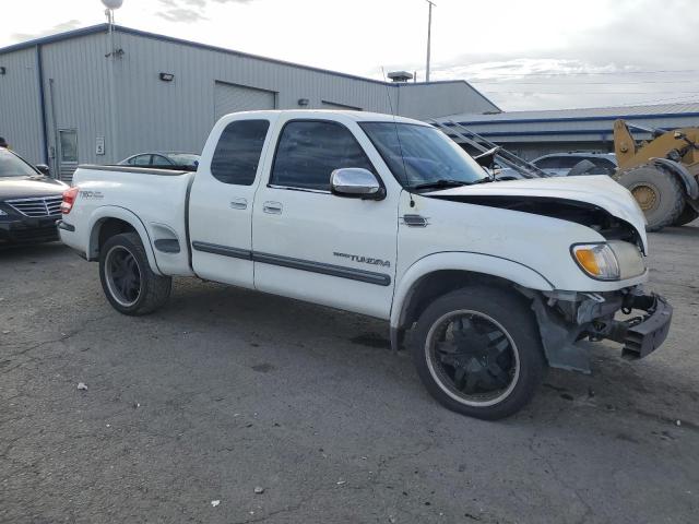 5TBRT34133S397250 - 2003 TOYOTA TUNDRA ACCESS CAB SR5 WHITE photo 4