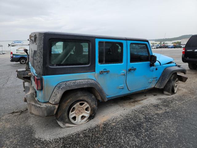1C4BJWDG1JL869951 - 2018 JEEP WRANGLER U SPORT BLUE photo 3